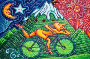 Albert Hofmann viaje en bicicleta Albert Hofmann viaje en bicicleta